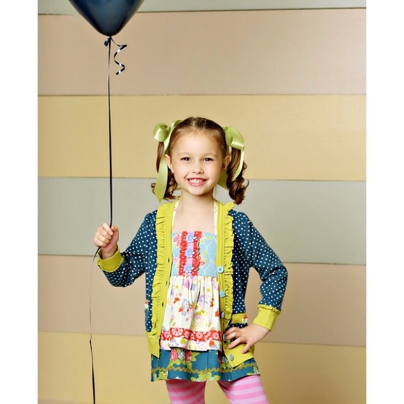 MATILDA JANE • Good Hart American Spoon Cardigan Ruffled Sweater Top - Picture 6 of 7